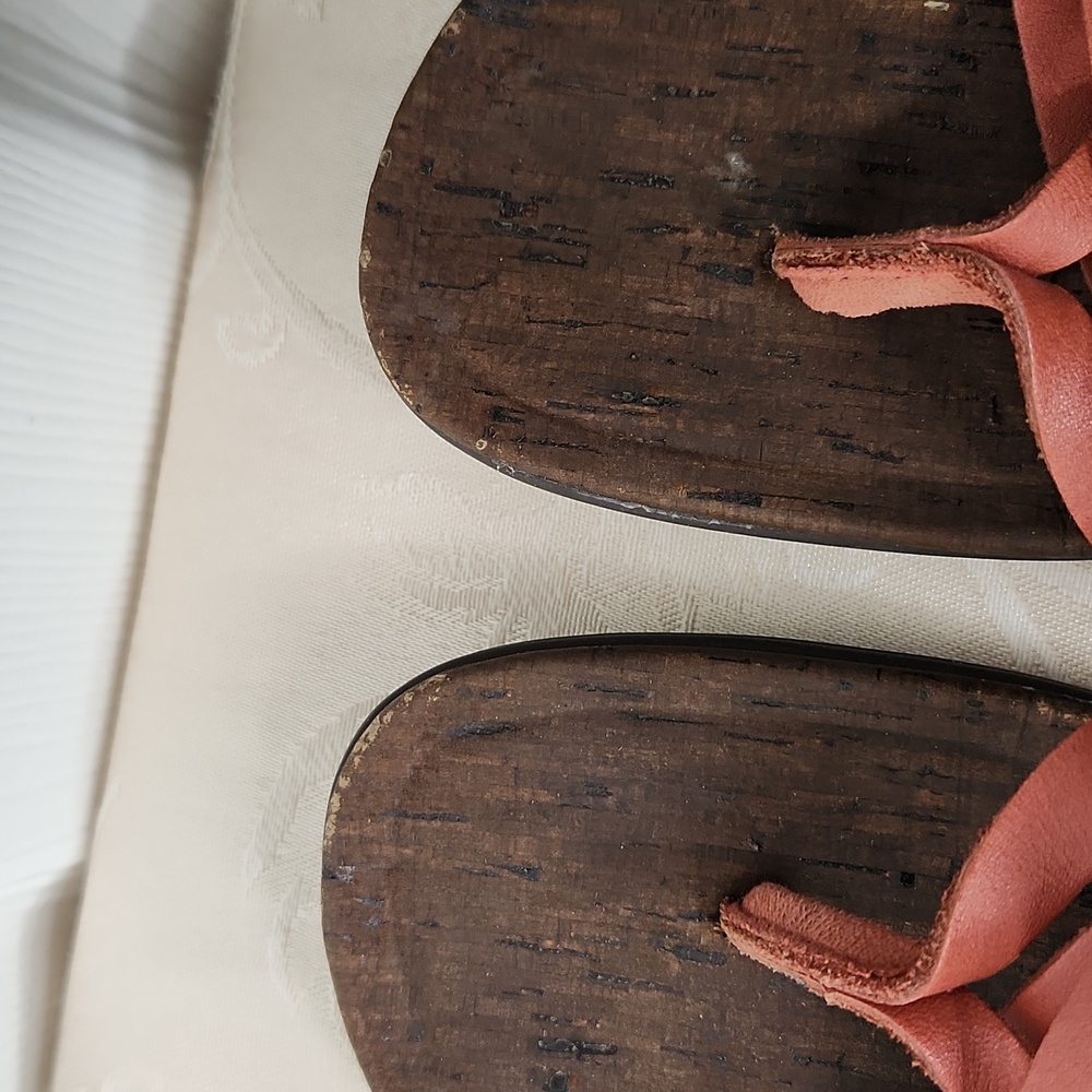 Merrell strappy sandal district mahana performance Redwood flip flop size 9 - Picture 6 of 7